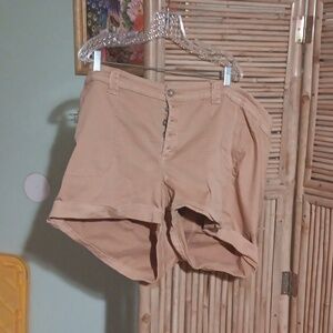 Khaki shorts from torrid